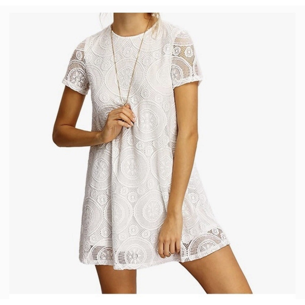 Heramay Women's Medium Lace Party Top Cocktail Summer Dress Fairy‎ Y2K Babydoll